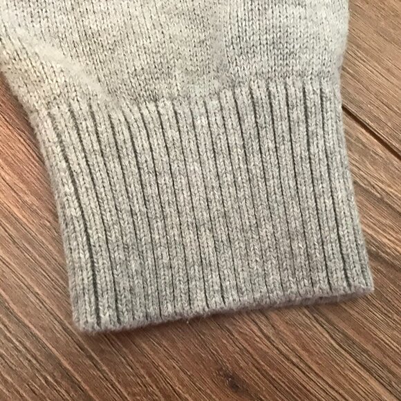 Tommy Hilfiger Men's Pullover Crewneck Sweater Size M Medium 100% Cotton Grey - Picture 3 of 11